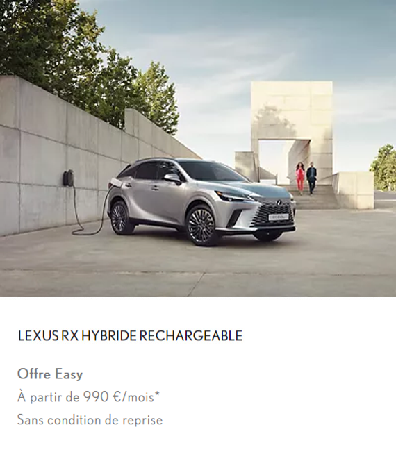 LEXUS RX HYBRIDE RECHARGEABLE